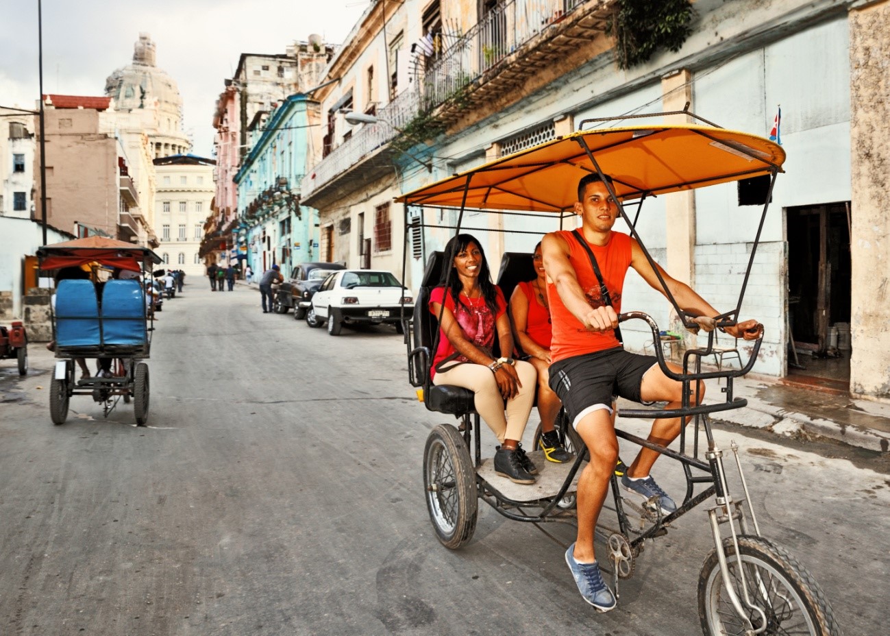 Consejos para viajar a Cuba: El Bicitaxi