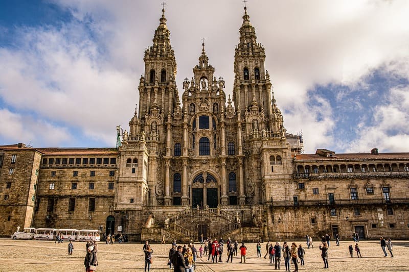 Catedral de Santiago, uno de los lugares que ver en Santiago de Compostela