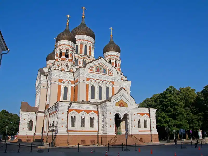 Catedral de Alexander Nevski, uno de los lugares que ver en Tallin