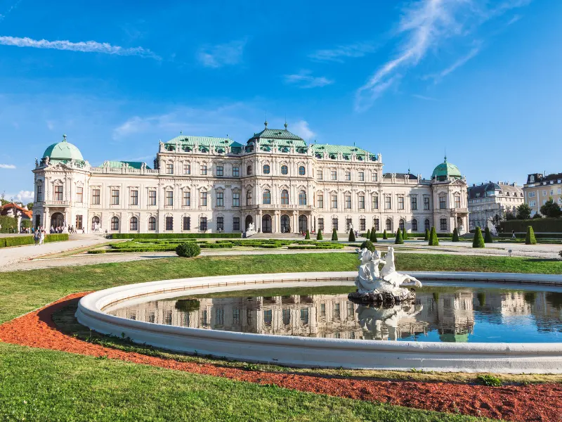 Palacio Belvedere, uno de los lugares que ver en Viena