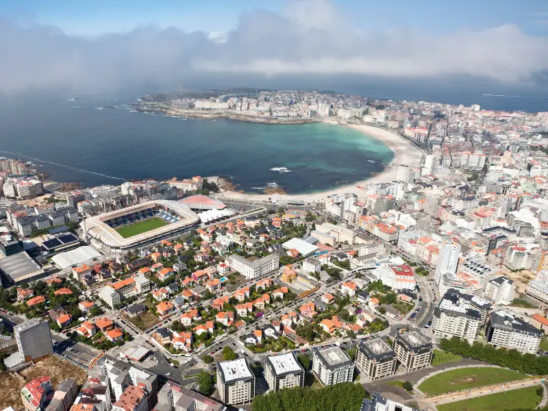 A Coruña, uno de los destinos donde viajar en enero