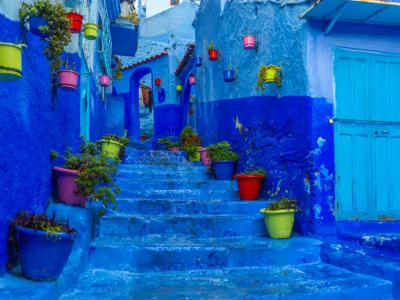 Chefchaouen, uno de los destinos donde viajar en enero
